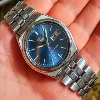 ساعت مچی مردانه اورجینال سیکو5 اتومات 21 جواهر دو تقویم  Seiko 