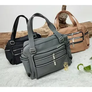 کیف اسپرت دوشی کیف دانشجویی کیف دستی و دوشی کیف زنانه کیف جادار کیف بزرگ کیف نانسی پنج زیپ