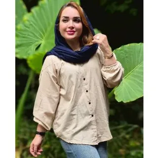 مانتو لینن چین دار ۳۶۶۰۰۵۱۶
