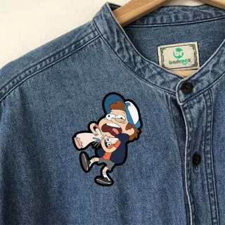 پچ حرارتی (برچسب لباس) آبشار جاذبه - Gravity Falls 37