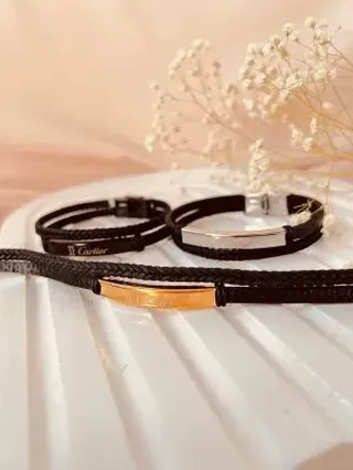 دستبند چرمی کارتیه cartier