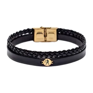 دستبند طلا 18 عیار زنانه لیردا مدل نماد ماه مهر 82...