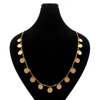 گردنبند طلا 18 عیار زنانه دًرج مدل DN01