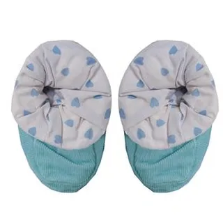 پاپوش نوزادی مدل مخمل کبریتی 2