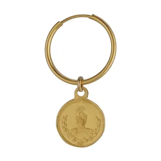 گوشواره طلا 18 عیار زنانه پرسته مدل WE396