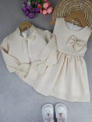 کت و سارافون دخترانه ترمه