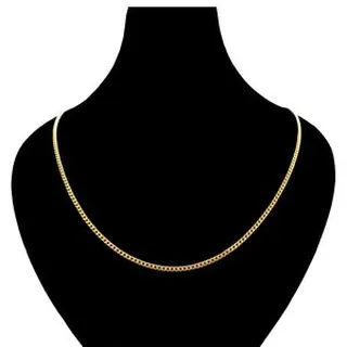 زنجیر کارتیه ریز طلا 18 عیار مردانه دوست خوب مدل DK972