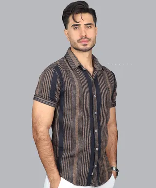 پیراهن لش مردانه کنفی 0303