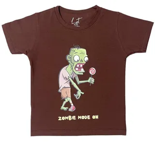 تی شرت آستین کوتاه بچگانه لینتل مدلZombie