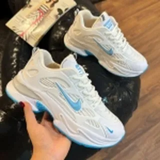 کفش کتانی زنانه مدل nike plac رنگ سفید آبی