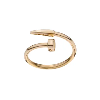 انگشتر طلا 18 عیار زنانه میو گلد مدل میخ کد R1001