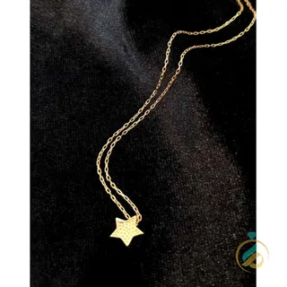 گردنبند فانتزی طلا ستاره