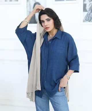 مانتو دکمه مخفی m41046