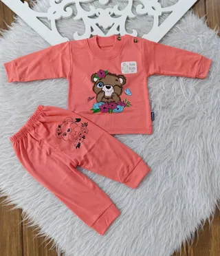 بلوز و شلوار نوزادی سایز ۳۰ و ۳۵