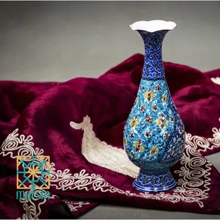 گلدان میناکاری 20 سانتی کد 19