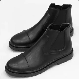 نیم بوت مردانه بغل کش مدل smith-مشکی