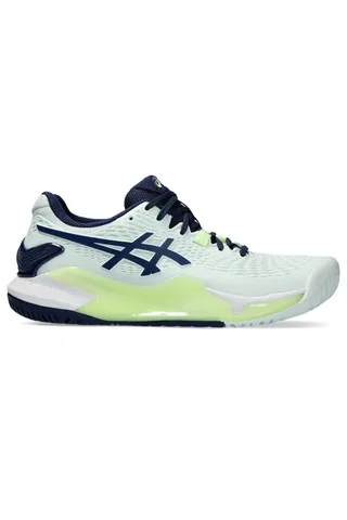 Asicsکفش تنیس سبز زنانه ژل رزولوشن 9