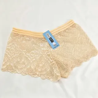 شورت زنانه گیپوری نیم پا French knickers کد 05