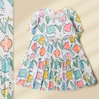 پیراهن ریلی شکوفه بهاری