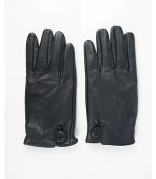 دستکش چرم طبیعی مردانه چرم مشهد Mashad Leather کد R0541-001
