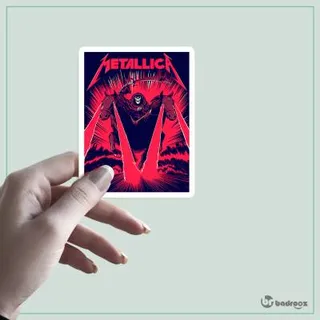 استیکر metallica artwork