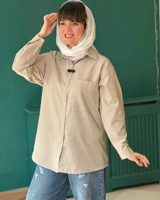 شومیز بیسیک کتان کاغذی کد 161