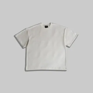 White basic t-shirt