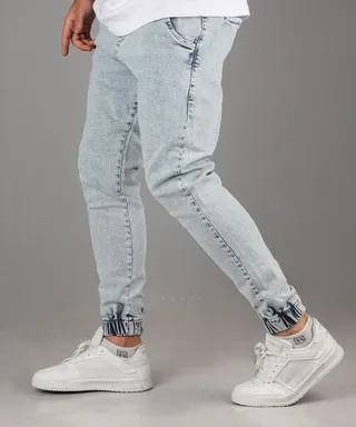 شلوار جین اسلش مردانه ساده 4185