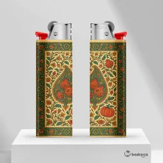 فندک ترمه سنتی با نقوش انار