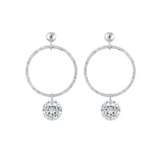 گوشواره نقره میخی زنانه اقلیمه مدل EN1928