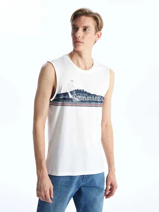 تی شرت آستین حلقه ای  مردانه ال سی وایکیکی