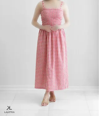 پیراهن چهارخونه قرمز