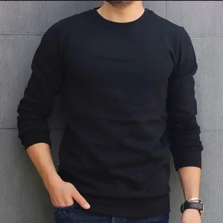 دورس مشکی ساده بیسیک مردانه پارچه گرم بالا با تضمین