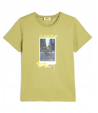 تیشرت آستین کوتاه پسرانه کوتون مدل 5SKB10053TK