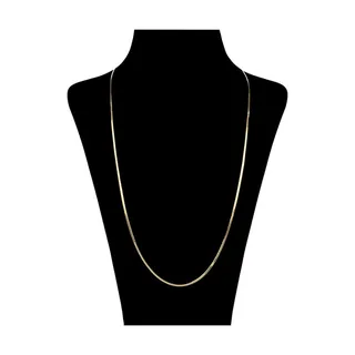 زنجیر هرینگبون طلا 18 عیار زنانه مایا ماهک مدل MM1...