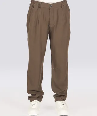 شلوار لینن بگ مردانه کمر کش 0126