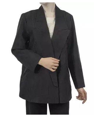 مانتو کتی زنانه مشکی ریس Rees کد 1000125-01