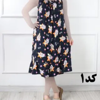 سارافون دو بندی سه بعدی و طرح دار 6944