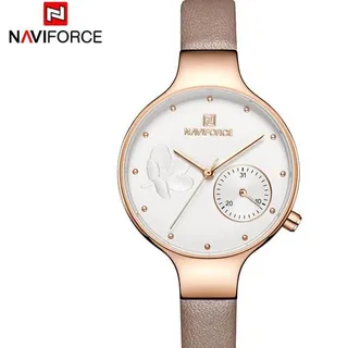 ساعت ناویفورس اورج�ینال زنانه و دخترانه با گارانتی یکساله موتور Naviforce 