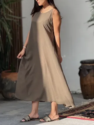 پیراهن ساحل زیتونی