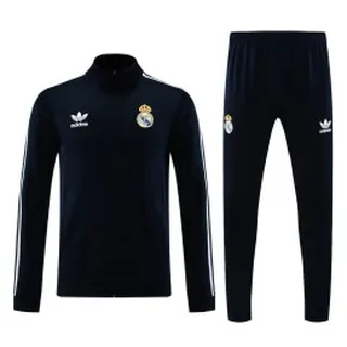 گرمکن شلوار رئال مادرید Real Madrid  2024-25 Blue Navy