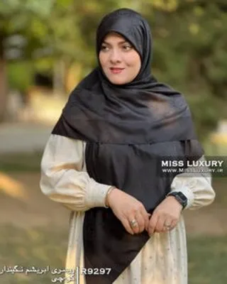 روسری ابریشم نگین دار گوچی R9297