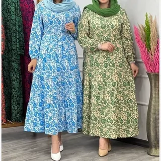 پیراهن ساحلی پیراهن گل دار 