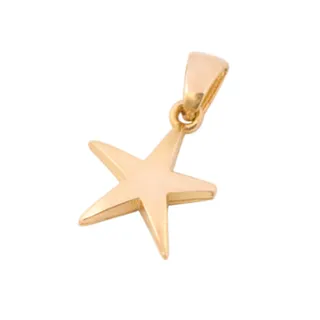 آویز طلا زنانه سور گالری مدل ستاره کد wa4650