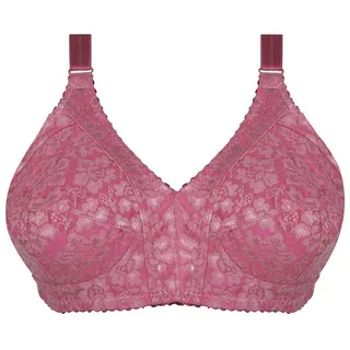 سوتین زنانه پرجامدا مدل 125013304 دانتل رنگ صورتی