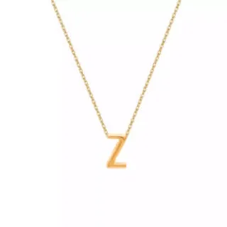 گردنبند طلا زنانه طرح حرف Z