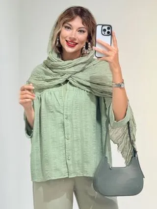 شومیز جلو پیله کد 19346