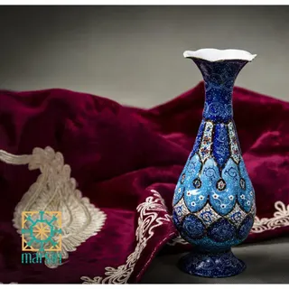 گلدان میناکاری 16 سانتی کد 3