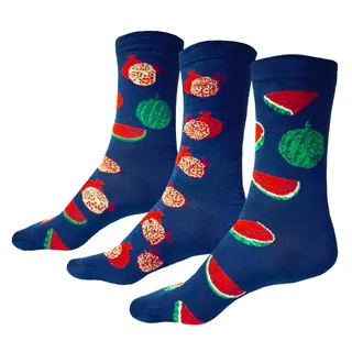 جوراب زنانه هورا مهر مدل HM-S-FUN03 بسته 3 عددی