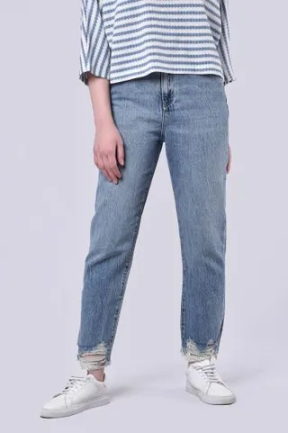 شلوار جین مام فیت